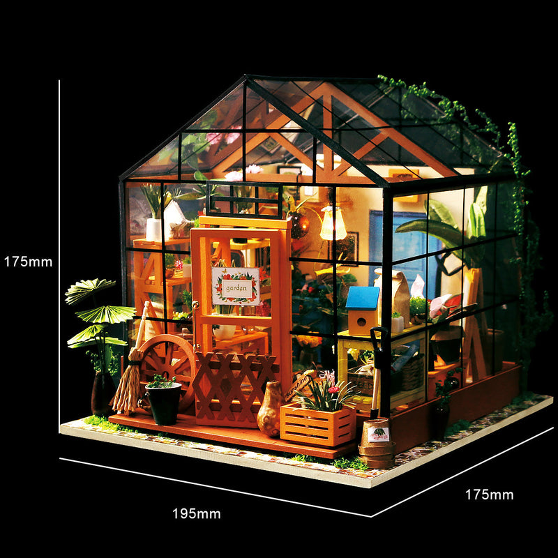 Cathy’s Flower House 3D Wooden Puzzle, additional view