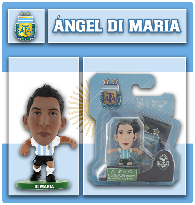 Angel Di Maria Argentina SoccerStarz Figure