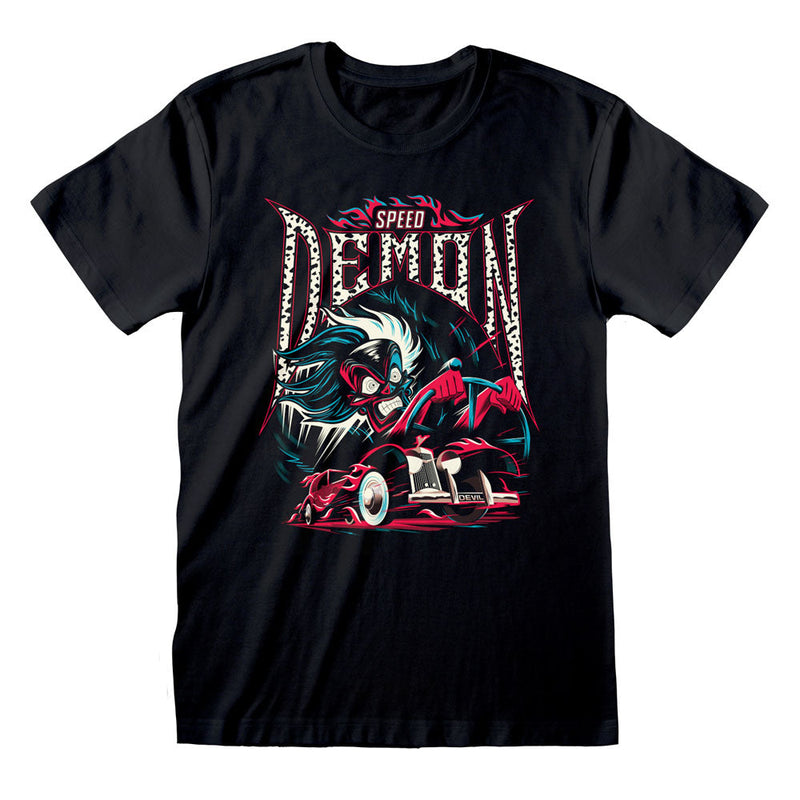 Disney 101 Dalmations Cruella Speed Demon T-Shirt collectible from Heroes Inc Dropship