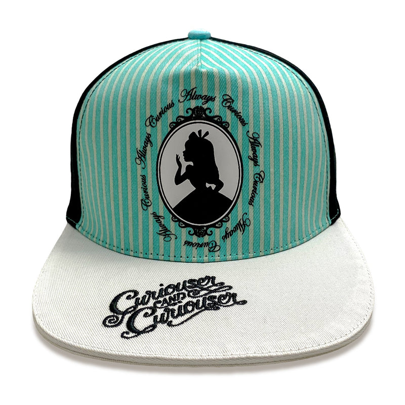 Disney Alice In Wonderland Curious Unisex Adults Snapback Cap collectible from Heroes Inc Dropship
