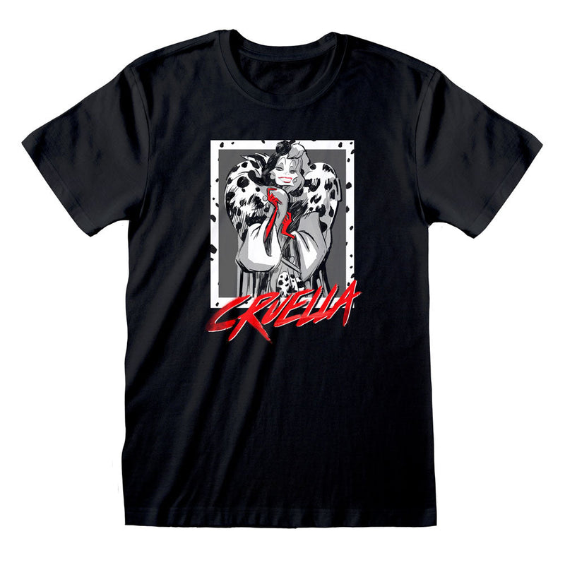 Disney 101 Dalmations Cruella T-Shirt collectible from Heroes Inc Dropship