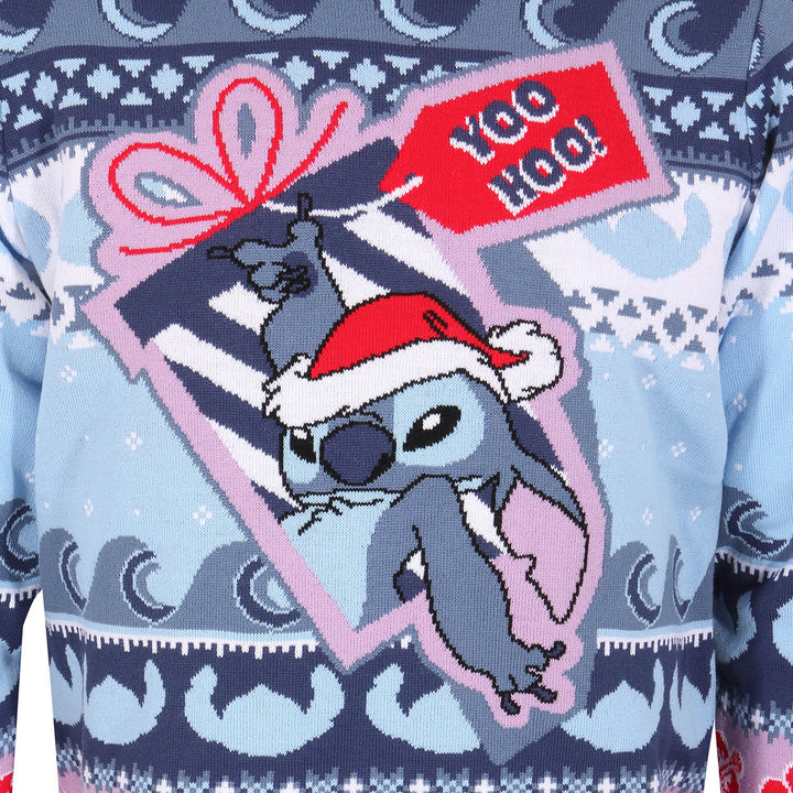 Disney Lilo And Stitch You Hoo Knitted Jumper