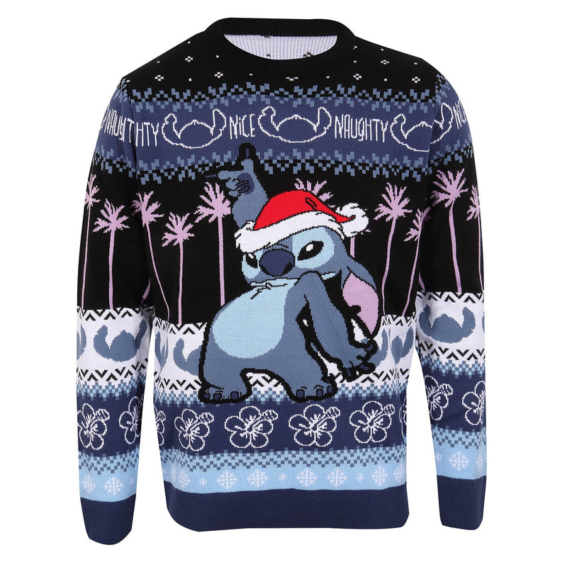 Disney Lilo And Stitch Naughty And Nice Knitted Jumper collectible from Heroes Inc Dropship