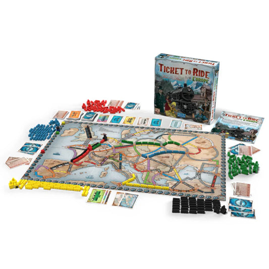 Ticket To Ride: Europe, alternate view