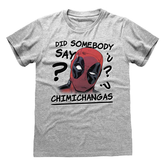 Marvel Comics Deadpool Chimichangas T-Shirt collectible from Heroes Inc Dropship