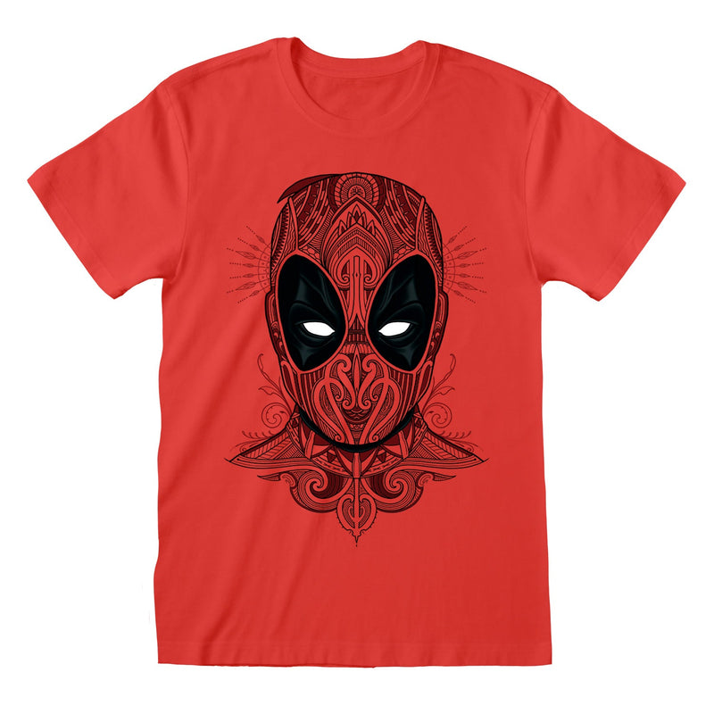 Marvel Comics Deadpool Tattoo Style T-Shirt collectible from Heroes Inc Dropship