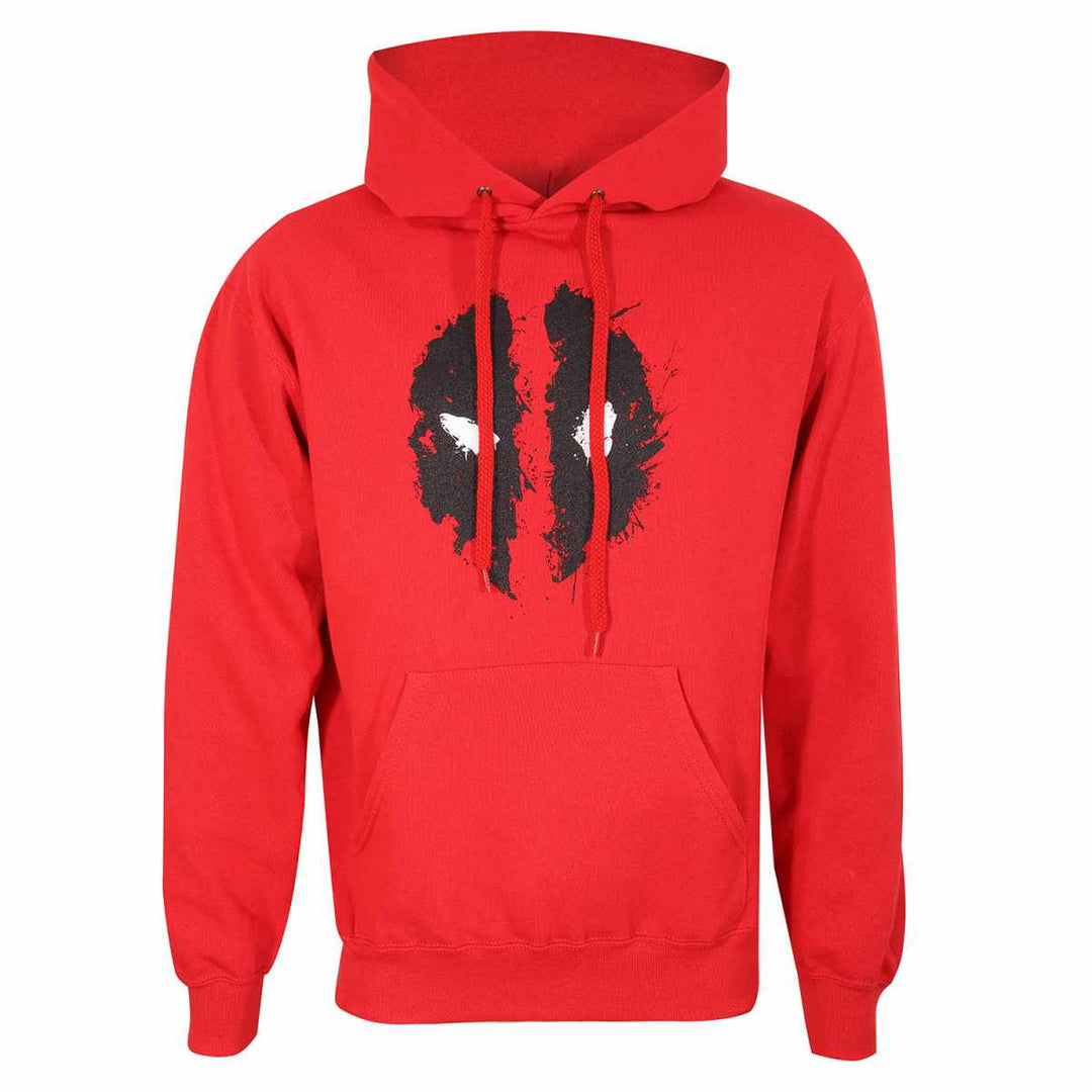 Marvel Comics Deadpool Mask Splatter Pullover Hoodie