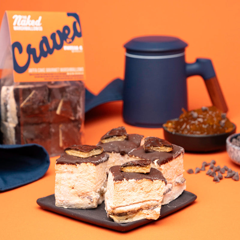 Jaffa Cake Gourmet Marshmallows collectible from THE MARSHMALLOW FACTORY