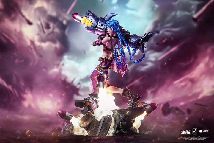 PureArts Arcane: League of Legends Jinx & Vi 1/6 Scale Limited Edition Statue Bundle