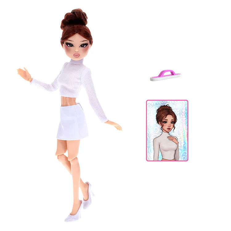 Dress To Impress Series 1 Lana Fashion Doll, close-up detail