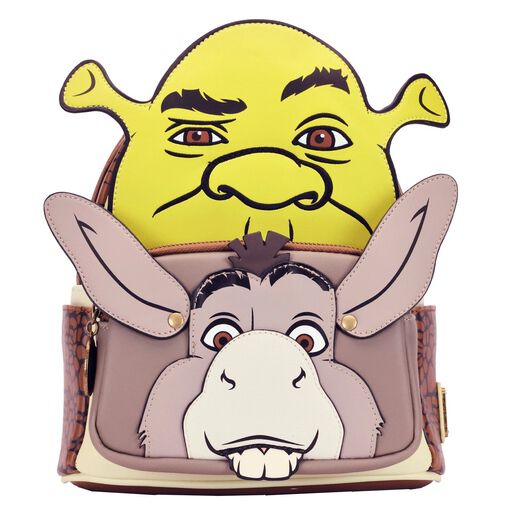 Loungefly - Shrek and Donkey Cosplay Mini Backpack