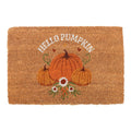 Natural Autumn Days Hello Pumpkin Doormat