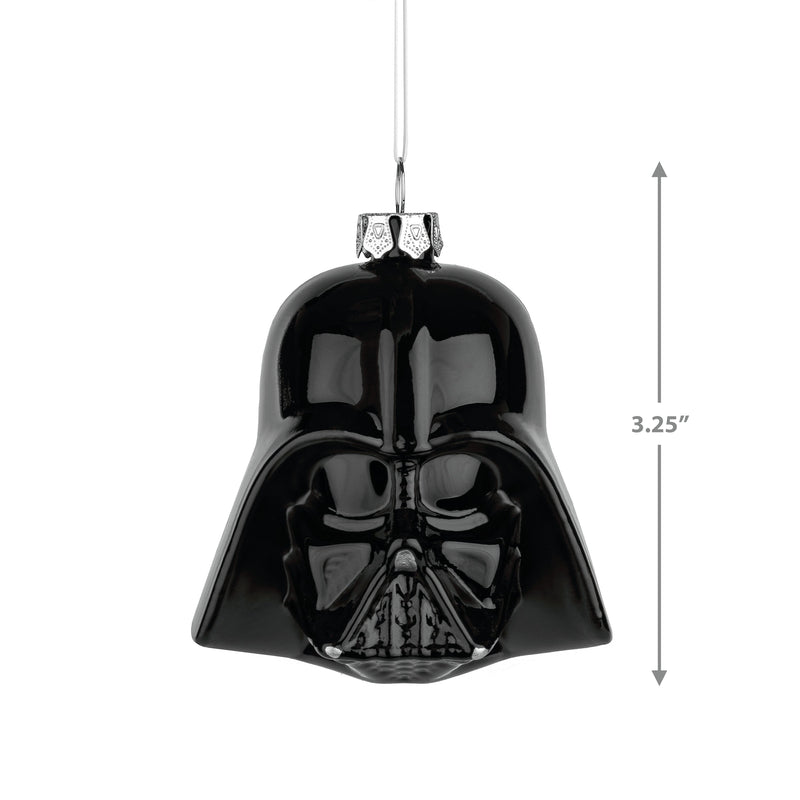 Star Wars™ Glass Ornament - Darth Vader Helmet