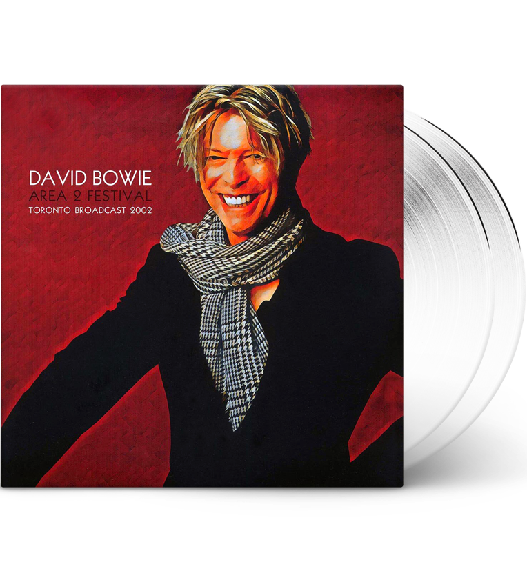 David Bowie – Area 2 Festival: Toronto, 2002 (Limited Edition Double-LP on White Vinyl) collectible from Coda Records