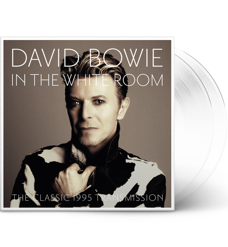 David Bowie – In the White Room (Limited Edition Double-LP on Clear Vinyl) collectible from Coda Records