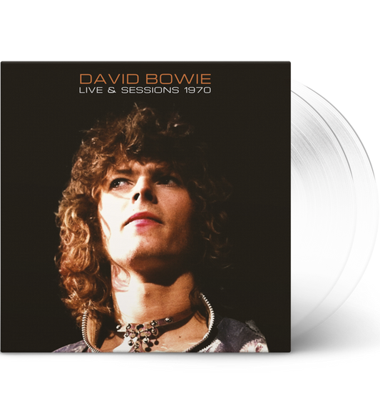 David Bowie – Live & Sessions 1970 (Limited Edition Double-LP on Clear Vinyl) collectible from Coda Records