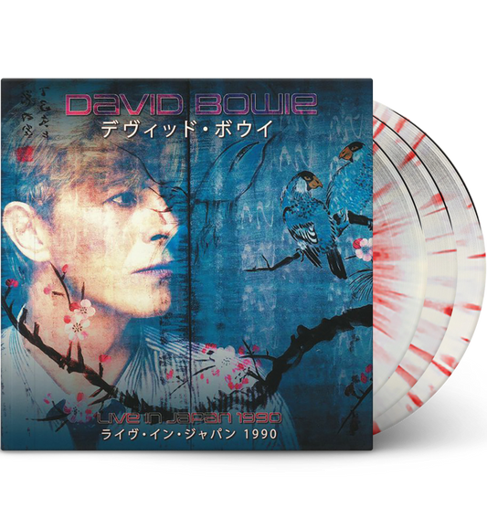 David Bowie – Live in Japan 1990 (Limited Edition Triple-LP on White/Red Splatter Vinyl) collectible from Coda Records