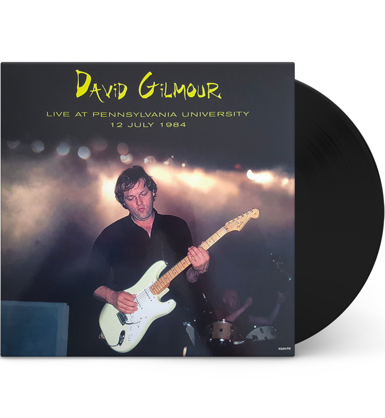 David Gilmour – Live at Pennsylvania University, 1984 (12-Inch Album) collectible from Coda Records