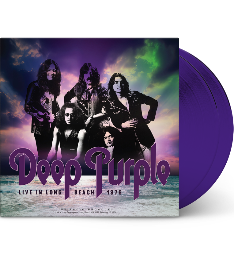 Deep Purple – Live in Long Beach, 1976 (Limited Edition Double-LP on 180g Purple Vinyl)