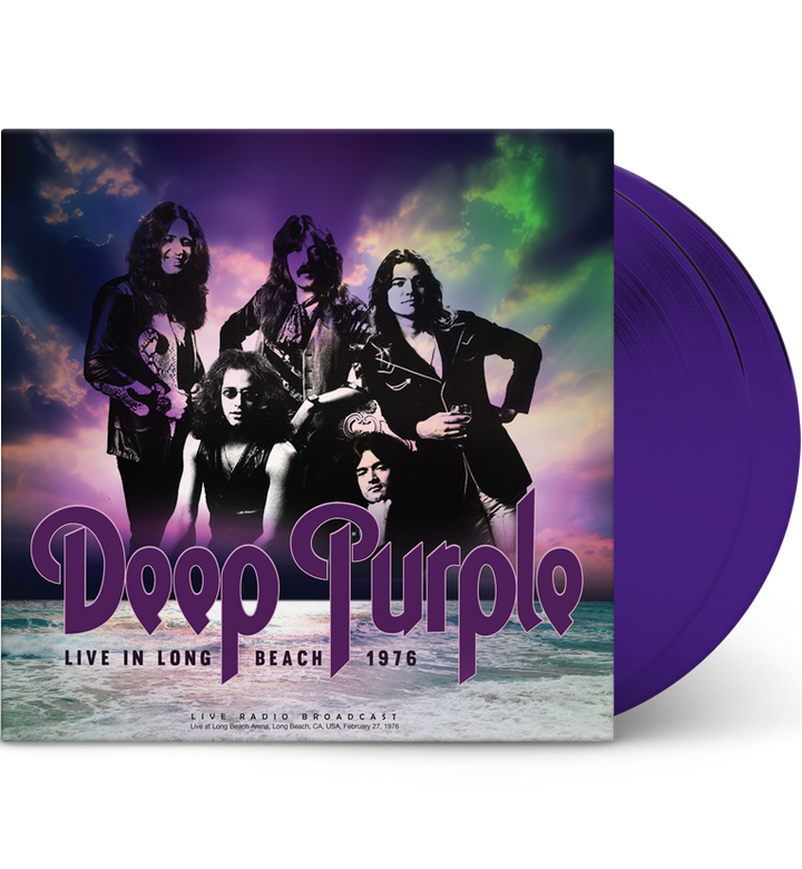 Deep Purple – Live in Long Beach, 1976 (Limited Edition Double-LP on 180g Purple Vinyl)