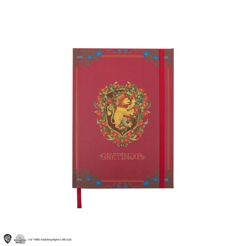 Harry Potter Gryffindor Magical World Deluxe Notebook Set, side angle