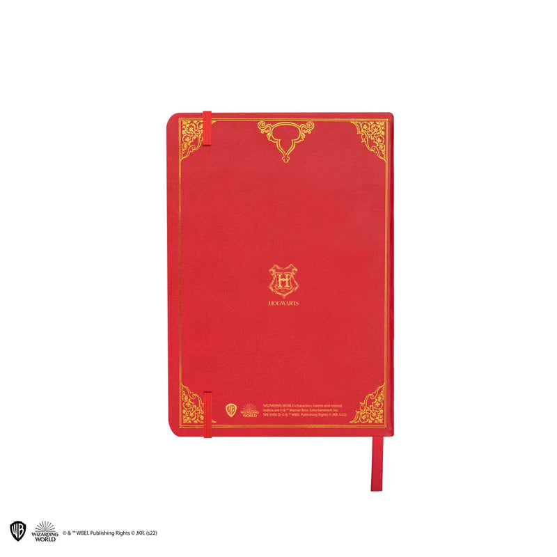 Harry Potter Gryffindor Deluxe Notebook and Pen Set, in display