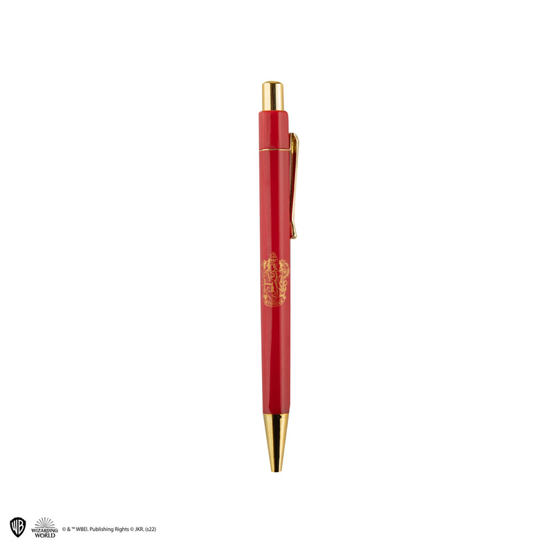 Harry Potter Gryffindor Deluxe Notebook and Pen Set, packaging shot