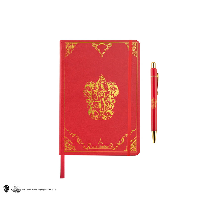 Harry Potter Gryffindor Deluxe Notebook and Pen Set