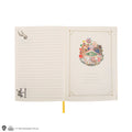 Hufflepuff Magical World Deluxe Notebook Set, rear view