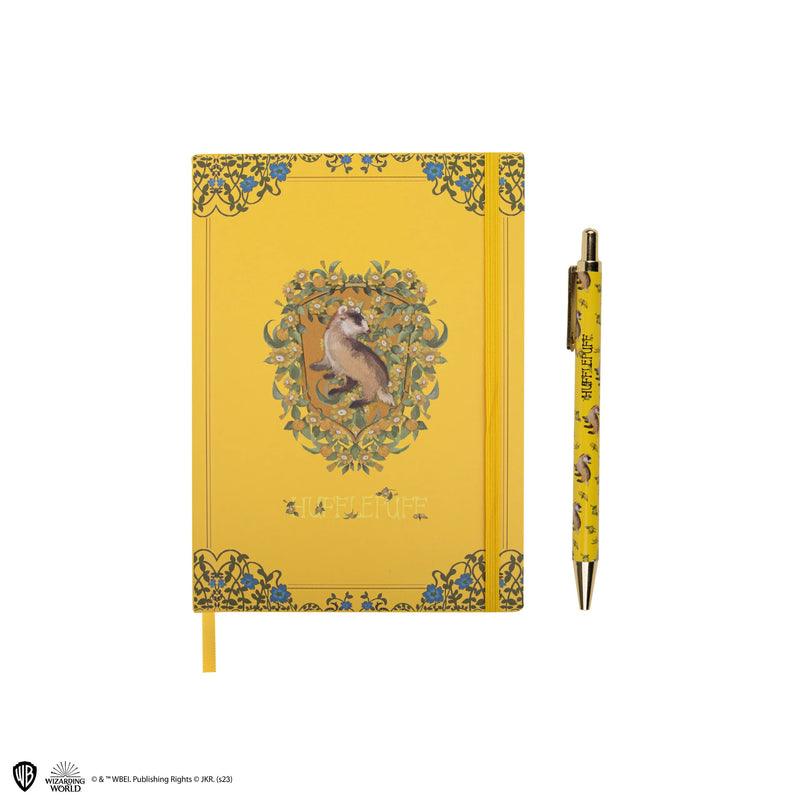 Hufflepuff Magical World Deluxe Notebook Set collectible from Harry Potter