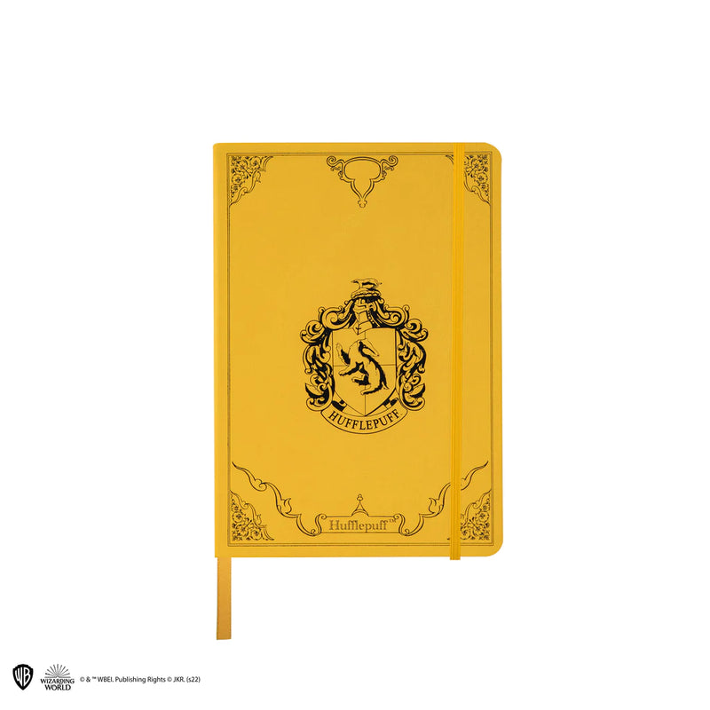Hufflepuff Deluxe Notebook Set, side angle