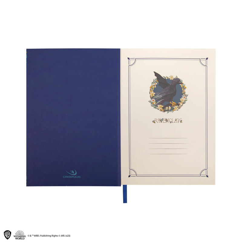 Harry Potter Ravenclaw Magical World Deluxe Notebook Set, close-up detail