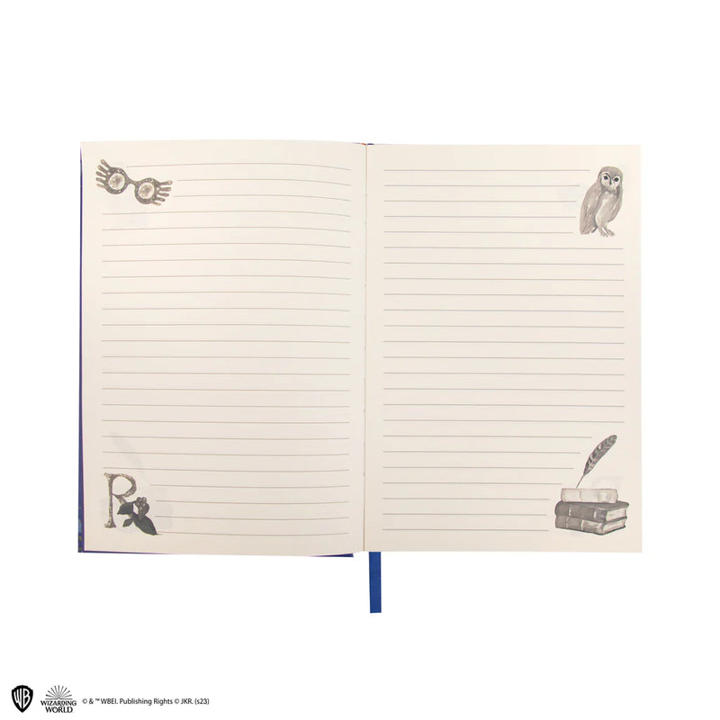 Harry Potter Ravenclaw Magical World Deluxe Notebook Set, rear view