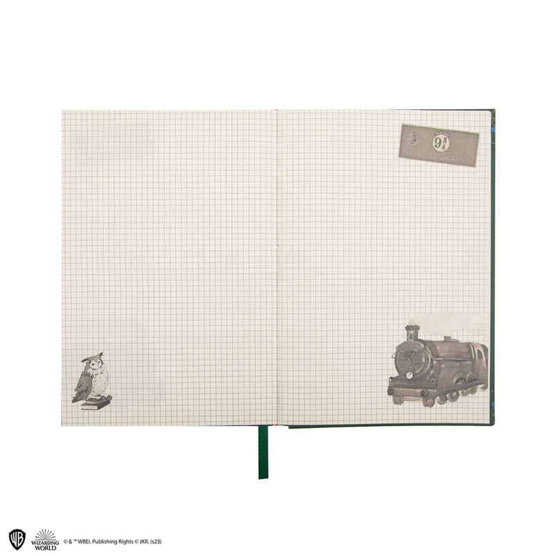 Harry Potter Slytherin Magical World Deluxe Notebook Set