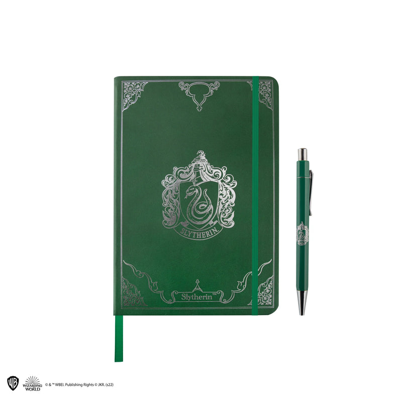 Harry Potter Slytherin Deluxe Notebook Set with Pen