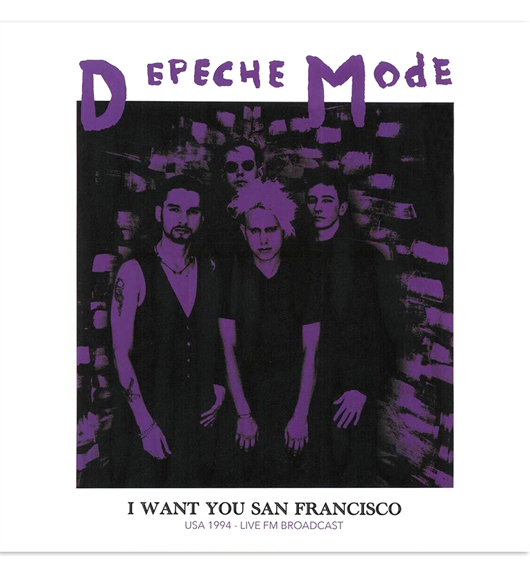 Depeche Mode – I Want You San Francisco: Live 1994 (Limited Edition 12-Inch Album on Turquoise Vinyl), alternate view