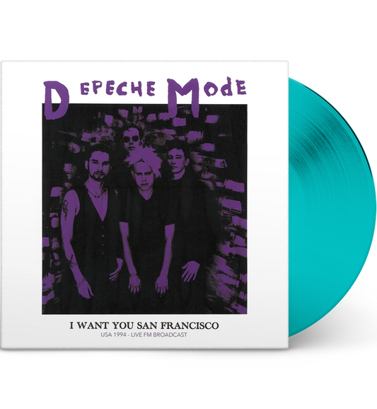 Depeche Mode – I Want You San Francisco: Live 1994 (Limited Edition 12-Inch Album on Turquoise Vinyl) collectible from Cod...