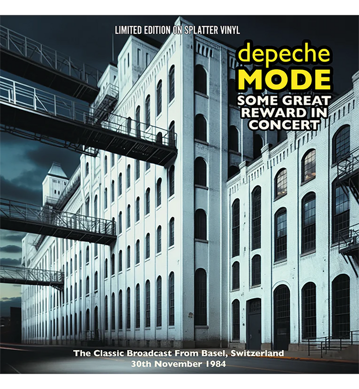 Depeche Mode – Some Great Reward In Concert: Basel, 1984 (12-Inch Album on White/Blue Splatter Vinyl)