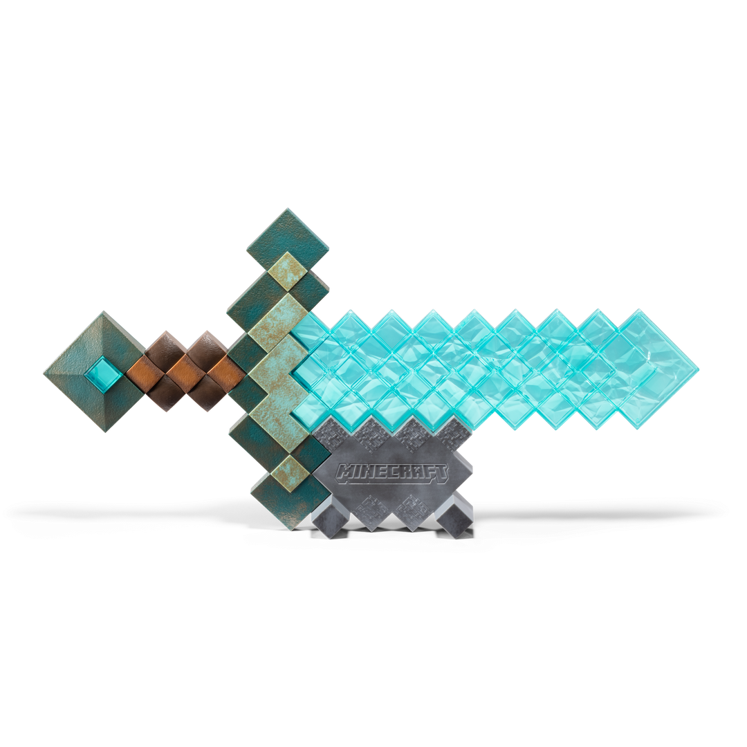 A Minecraft Movie Diamond Sword Collector Replica