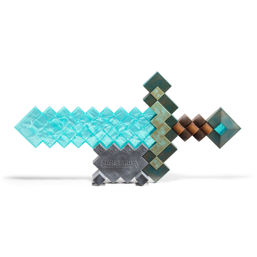 A Minecraft Movie Diamond Sword Collector Replica