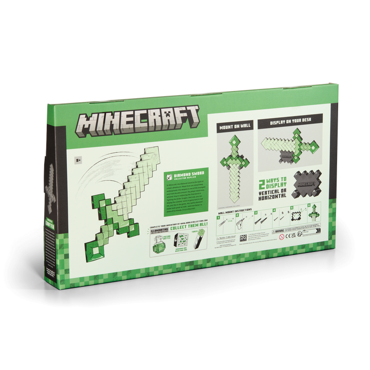 A Minecraft Movie Diamond Sword Collector Replica