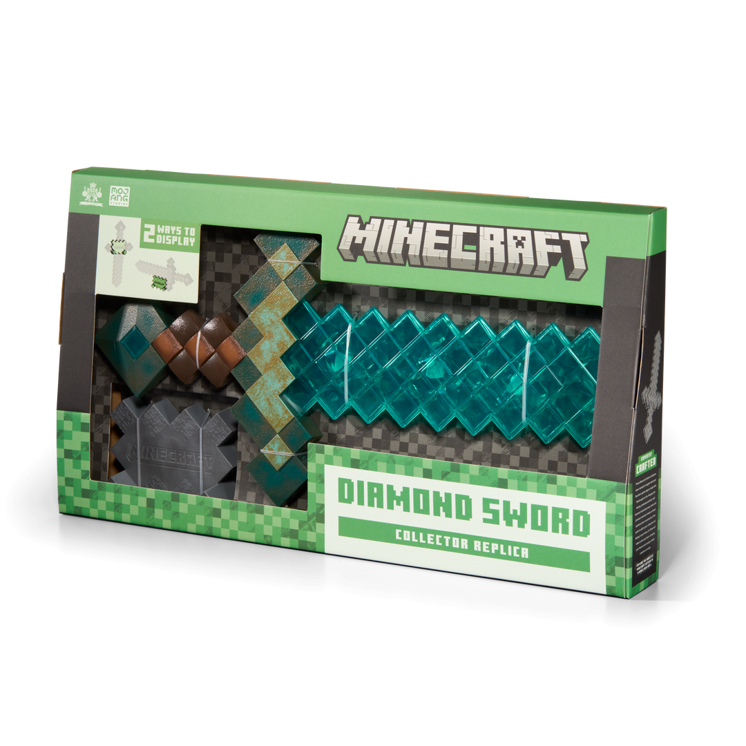 A Minecraft Movie Diamond Sword Collector Replica