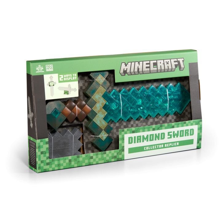 A Minecraft Movie Diamond Sword Collector Replica