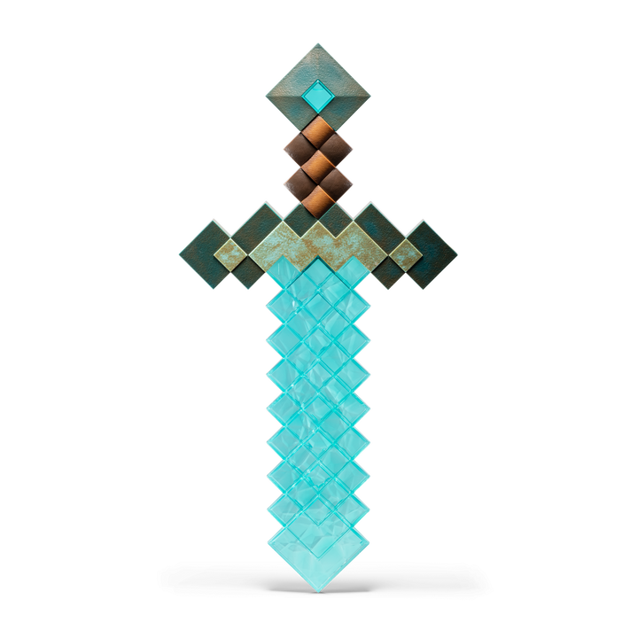 A Minecraft Movie Diamond Sword Collector Replica