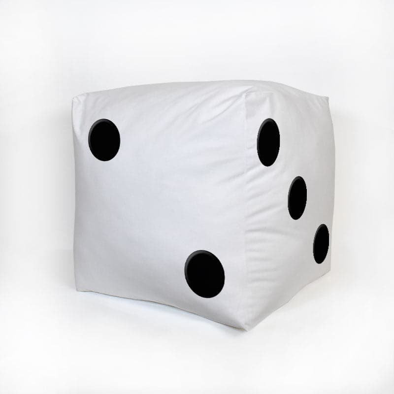 Dice Cube Cushion - 10 collectible from https://britishmade.gifts/