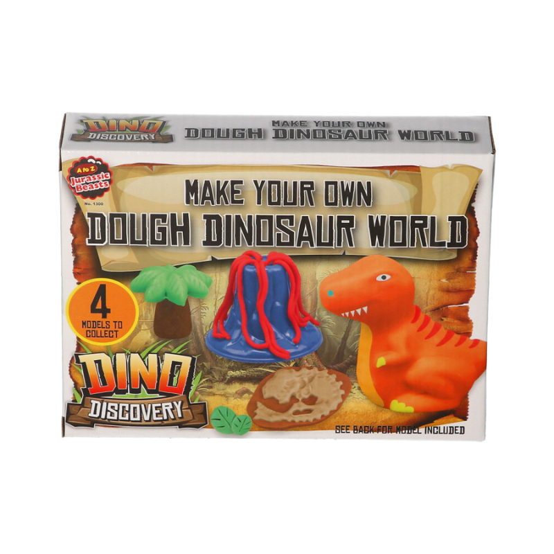 Make Your Own Dinosaur World Dough Set collectible from PoundFun