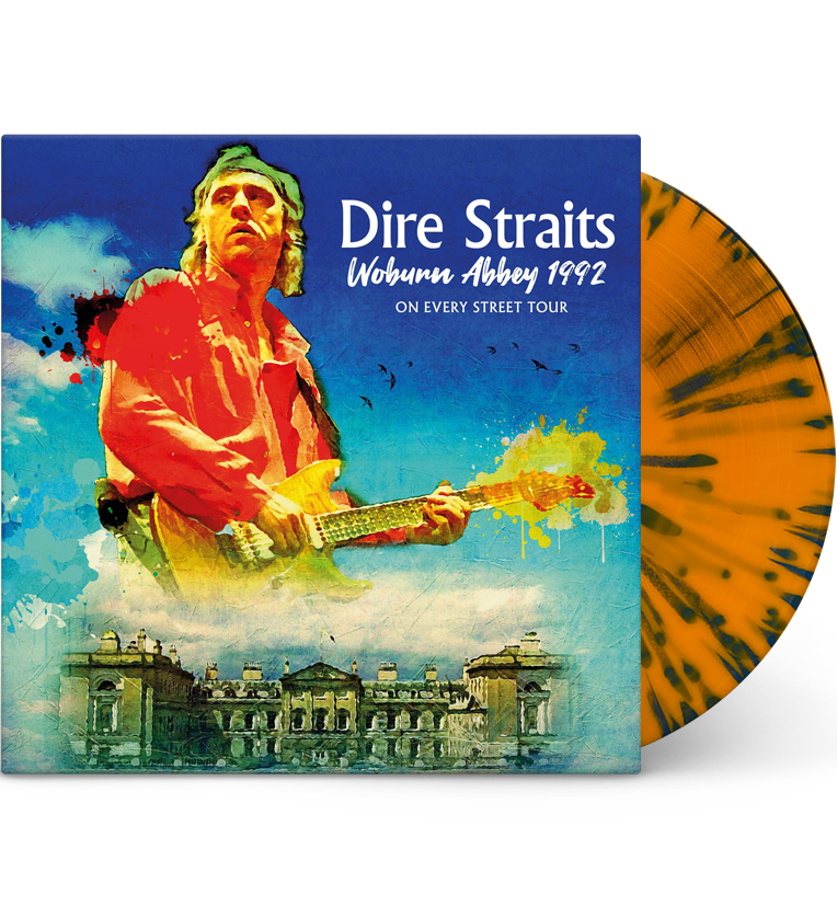 Dire Straits – Woburn Abbey 1992 (12-Inch Album on 180g Orange/Blue Splatter Vinyl) collectible from Coda Records