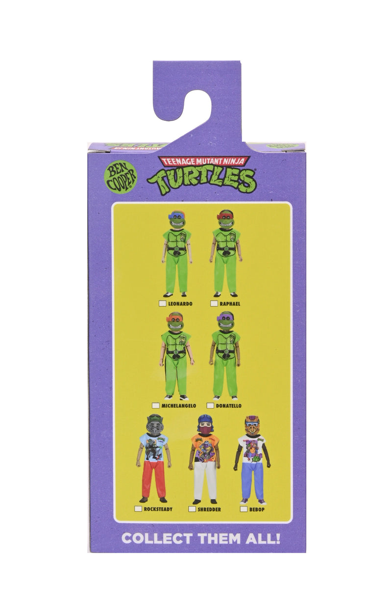 Teenage Mutant Ninja Turtles Ben Cooper Costume Kids 6" Clothed Figure Assortment side angle