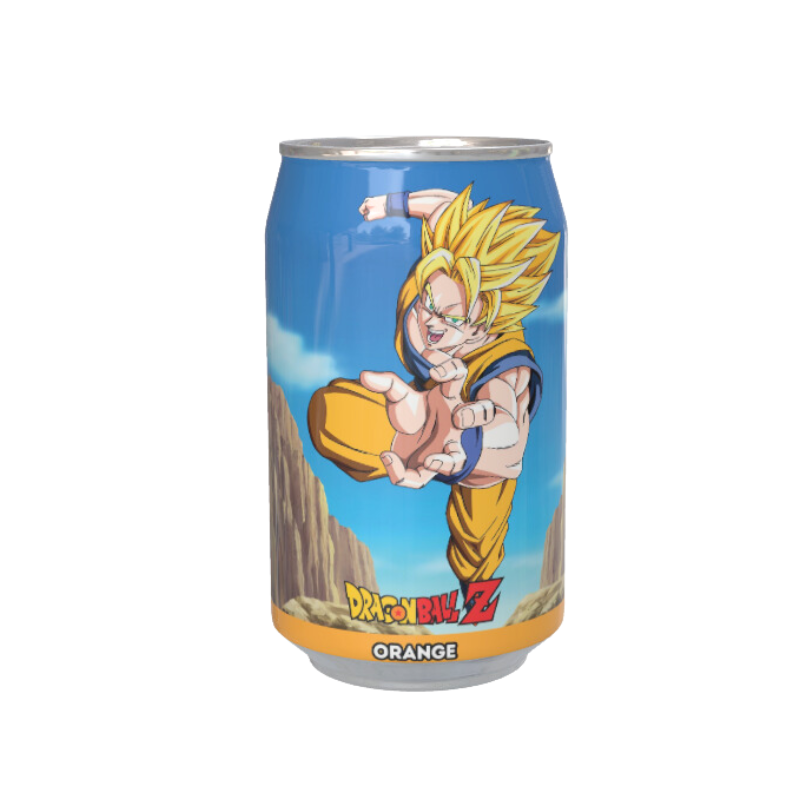 Dragon Ball Z Goku's Orange Blast - Orange Flavour Soda Can 330ml