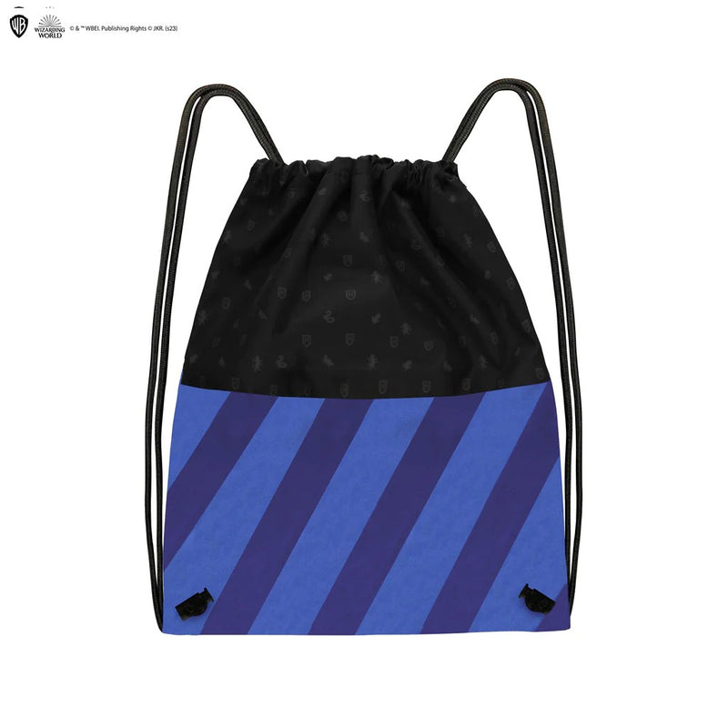 Harry Potter Ravenclaw Drawstring Bag, side angle